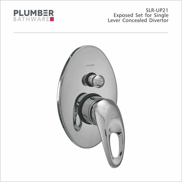 Plumber - Stellar Series - Exposed Set for Single Lever Divertor - SLR-UP21