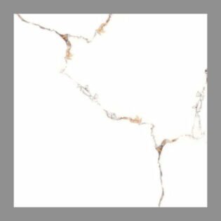 NARMADA - Marble Matt - Spider White - 600 x 600 mm