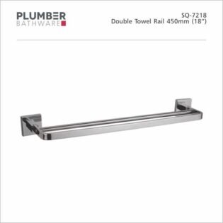 Plumber - Esquire Series - Double Towel Rail 450mm - SQ-7218