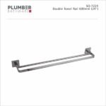 Plumber - Esquire Series - Double Towel Rail 600mm - SQ-7224