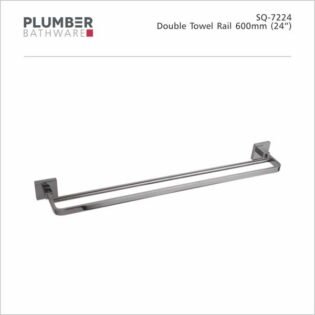 Plumber - Esquire Series - Double Towel Rail 600mm - SQ-7224