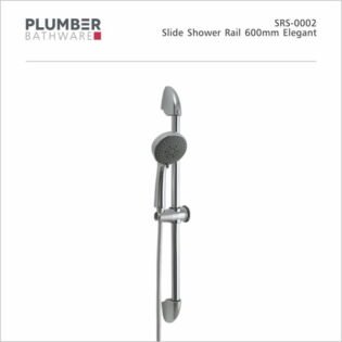 Plumber - Shower Arm - Slide Shower Rail 600mm Elegant - SRS-0002