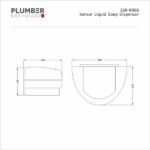 Plumber - Sensor Taps - Sensor Liquid Soap Dispensor Noel - SSR 9006 - Image 2