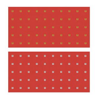 Unique Decorative - Square Series - RED - 300 x 600 mm