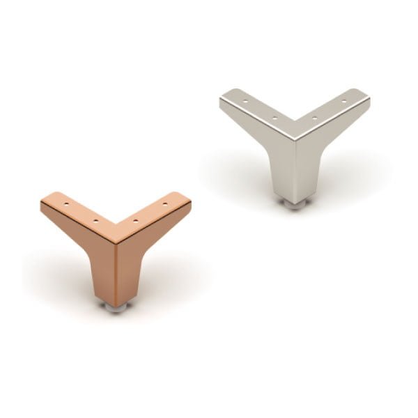 Italica - Furniture Leg - T-LEG - 3 inch
