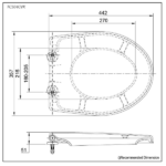 TOTO - Soft Close Seat and Cover - TC504CVK - Image 2