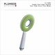 Plumber - Shower - Single Flow Hand Shower - Tria Green - TST-9000