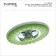 Plumber - Rain Shower - 2-Flow Hand Shower - Tria Green - TST-9001G