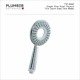 Plumber - Shower - Single Flow Hand Shower - Tria Grey - TST-9002