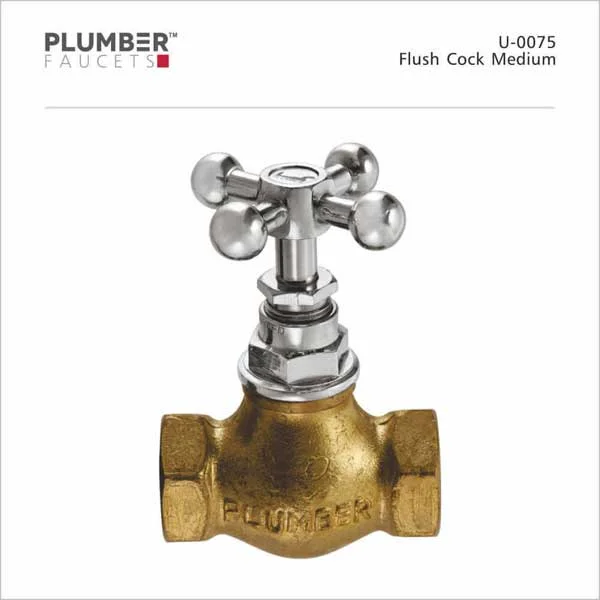 U-0075 Plumber - Flush Cock - Flush Cock Medium - U-0075