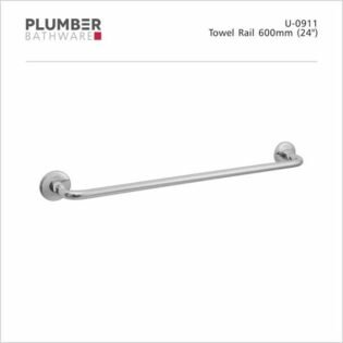 Plumber - Universal Accessories - Towel Rail 600mm - U-0911