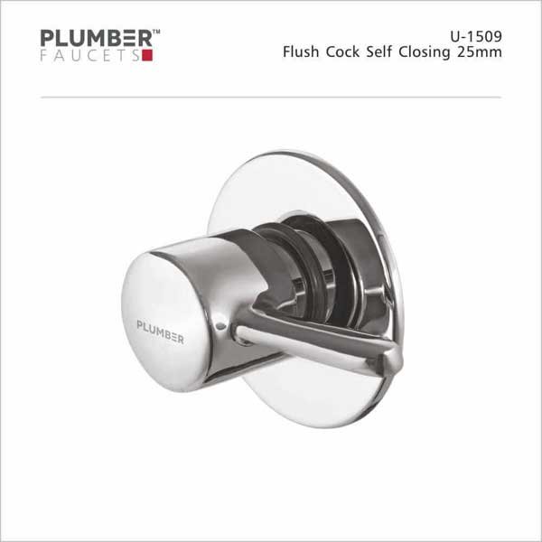 Plumber - Flush Cock - Flush Cock Self Closing - U-1509