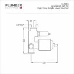 Plumber - Concealed Set - Single Lever Diverter - U 4004 - Image 2