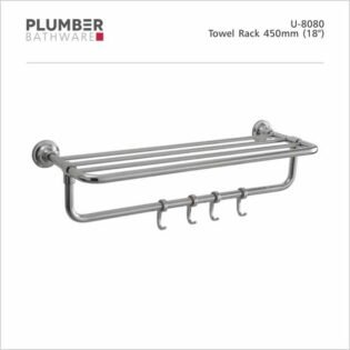Plumber - Universal Accessories - Towel Rack 450mm - U-8080