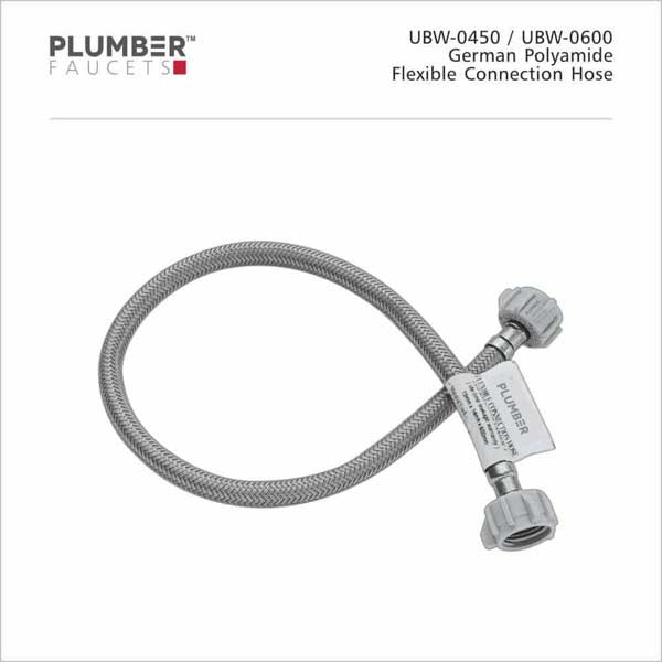 Plumber - Universal Items - German Polymide Connection Hose 450mm - UBW-0450