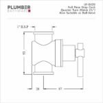 Plumber - Universal Items - Full Flow Stop Cock 20mm - UF 0420 - Image 2