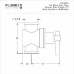 Plumber - Universal Items - Full Flow Stop Cock 25mm - UF 0425 - Image 2