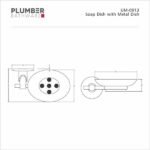 Plumber - Universal Accessories - Soap Dish Metal - UM 0913 - Image 2