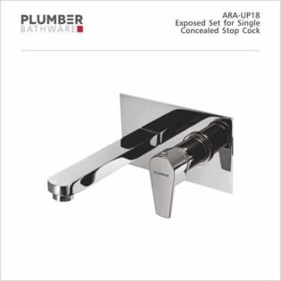 Plumber - Aura Series - Exposed Set for Single Stop Cock - ARA-UP18