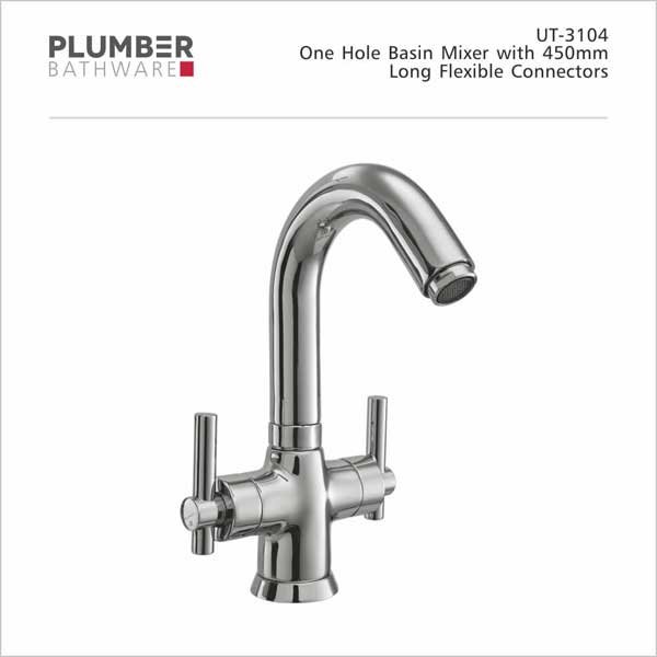 Plumber - Ultra Series - One Hole Basin Mixer - UT-3104