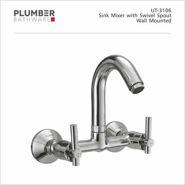 Plumber - Ultra Series - Single Lever Sink Mixer - UT-3106