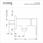 Plumber - Vine Series - Bib Cock - VE 2103 - Image 2
