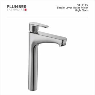 Plumber - Vine Series - Single Lever Basin Mixer High Neck - VE-3145