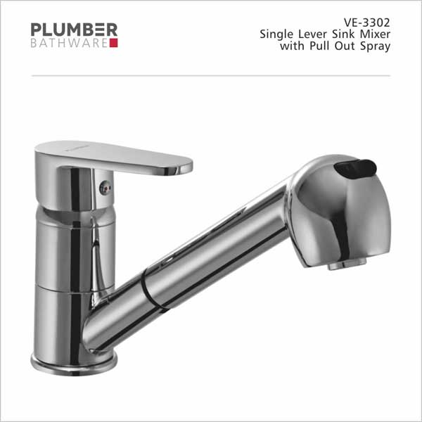 Plumber - Vine Series - Single Lever Sink Mixer Side Operated - VE-3302