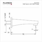 Plumber - Vine Series - Wall Spout - VE 4105 - Image 2