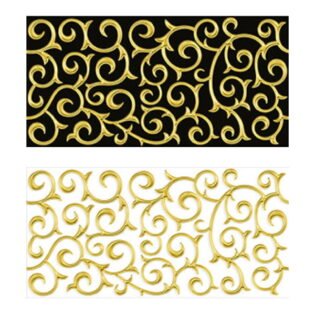 Unique Decorative - Vector Series - GOLDEN - 300 x 600 mm