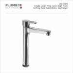 Plumber - Zion Series - Single Lever Pillar Cock High Neck - ZN-1109