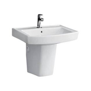 AGL Bathware - Basin with Half Pedestal - ALPHA