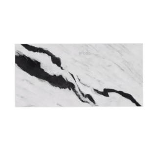 Porcelain Tiles - High Glossy Finish - Black Carrara