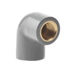 VIGOR - PVC Sel-Fit - Brass Elbow