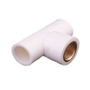VIGOR - uPVC BRASS TEE - SCH 80