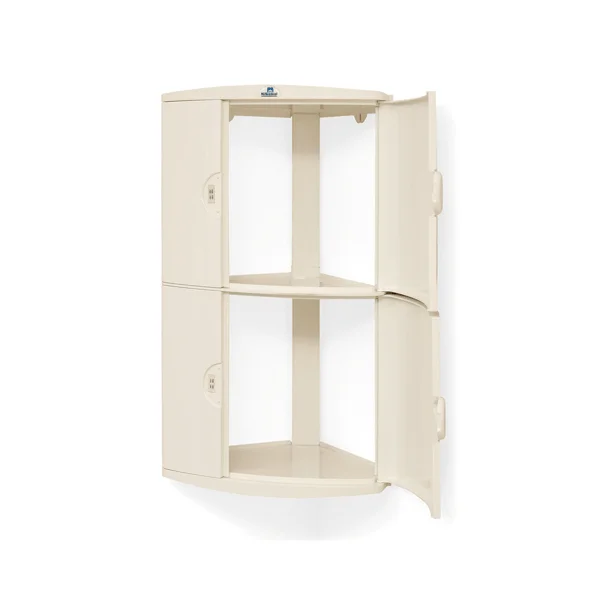 Nilkamal - Storage Unit - Corner Cabinet 2-Door - Image 2