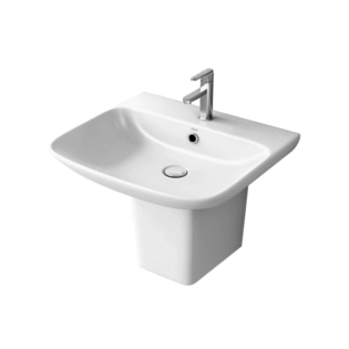 Simpolo - Half Pedestal Basin - ELAN