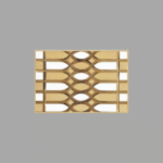 Drashti Ceramic - Wall Tiles - Golden/Silver Series - G-10011