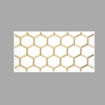 Drashti Ceramic - Wall Tiles - Golden/Silver Series - G-30044
