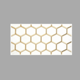 Drashti Ceramic - Wall Tiles - Golden/Silver Series - G-30044