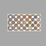 Drashti Ceramic - Wall Tiles - Golden/Silver Series - G-40010