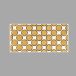 Drashti Ceramic - Wall Tiles - Golden/Silver Series - G-40012