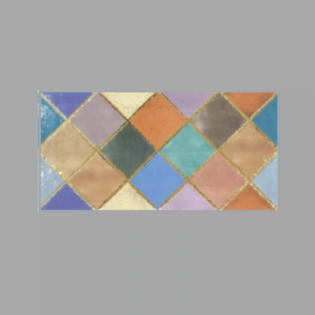 Drashti Ceramic - Wall Tiles - Golden/Silver Series - G-40021