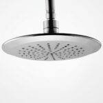 AGL 9 inch round rain shower head bottom view showing nozzle pattern