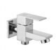 Square two way bib cock chrome wall mounted faucet