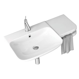Simpolo - Wall Mounted Basin - LEFT SUFFIX
