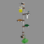 Sweiss Brand - Ultimate Series - Bath Pole (CP + PVD Rose Gold)