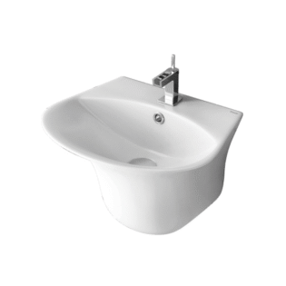 Simpolo - Integrated Half Pedestal Basin - NEO