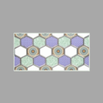 Drashti Ceramic - Wall Tiles - Golden/Silver Series - P-30043