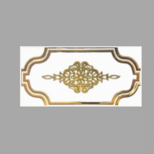 Drashti Ceramic - Wall Tiles - Golden/Silver Series - P-30089